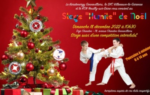 Stage Kumite de Noël