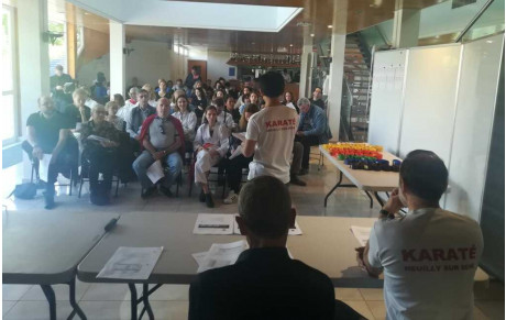 Beau succès pour notre assemblée générale / remise des grades