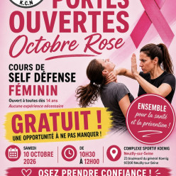 Octobre Rose: stage gratuit self-defense
